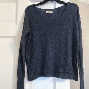 Navy blue sweater from Hollister